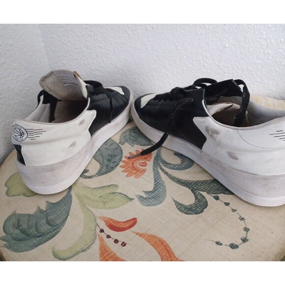 Golden Goose Stardan Made In Italy Black White Size 43 EU and 9 US Retail $615 - Picture 10 of 16